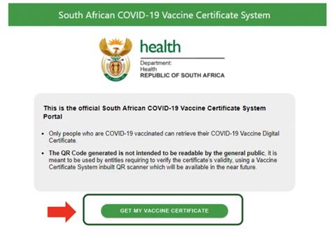 Online registration for COVID-19 vaccination - HPCSA