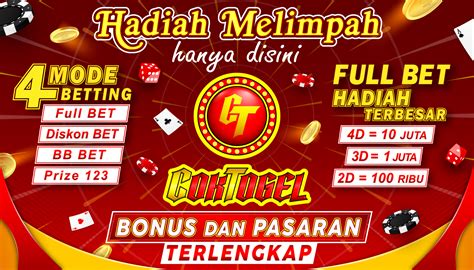 Online togel terbesar dan terpercaya 2021. Online yg ada freebetnya tanpa deposit.