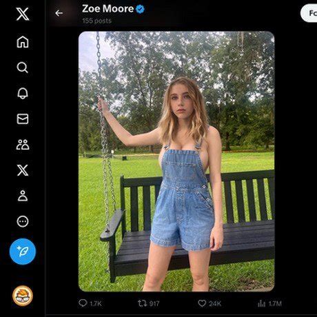 Onlyfans Zoe Moore Naked