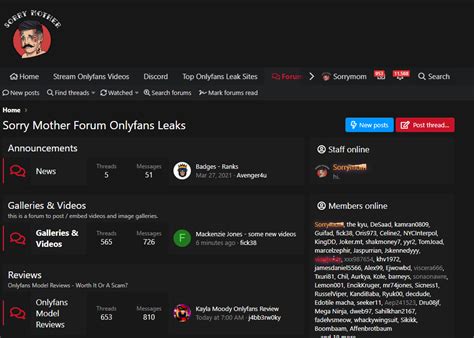 Onlyfansforum - Looking for the Best OnlyFans Forum? If you're an OnlyFans creator or subscriber, finding a supportive and engaging community is crucial for your success. Look ...