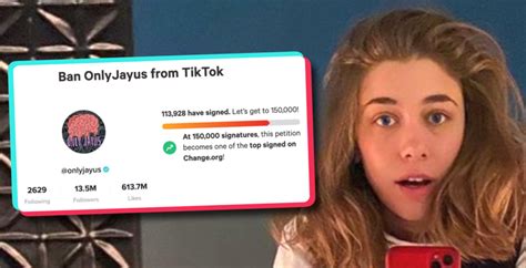 At the height of the controversy surrounding TikTok star onlyjayus, the creator of a petition to remove them from the platform speaks out. By Brittni Finley Jun 22, 2021. Mobile Gaming.. 