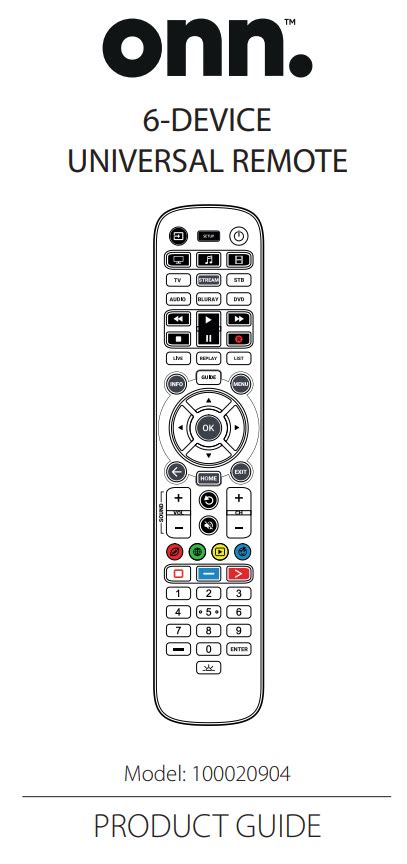 You must have Onn universal remote codes to setup your remote control with the electric device. Our guide will help you in finding the valid Onn 6 in 1 .... 