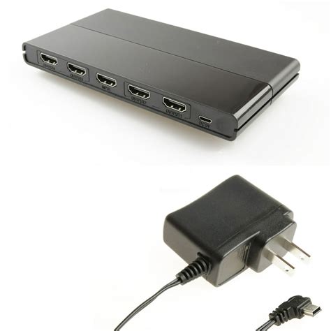 [This review was collected as part of a promotion.] The Onn 4 Device HDMI Switch with Remote Control is nice. You can connect 4 HDMI devices to this single HDMI switch. You can switch to different HDMI ports with the remote. It's that easy. Also you are just using one port on the back of your device too. It works great and easy to use too.. 