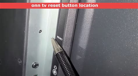 Onn tv reset button. When users need to learn how to factory reset laptop a factory reset, this means the process of pressing the reset button on their peripheral or computer for a few seconds is neces... 