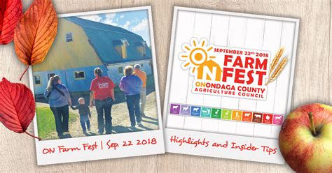 Onondaga Grown - Each year, we release an ON Farm Fest