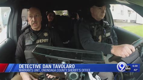 SYRACUSE, N.Y. (WSYR-TV) — Knocking on doors at 8 a.m., the Onondaga County Sheriff’s Office held their second warrant round-up day, and it was quite the success. The Sheriff’s Office worked .... 