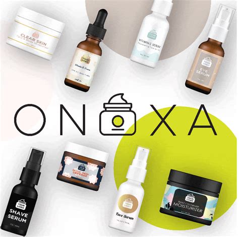 Onoxa - Onoxa is an online service that lets you create your own private label skincare, bodycare, and personal care products with organic, natural ingredients. Yo…