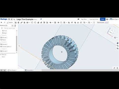 Onshape Circular Pattern Tutorial YouTube