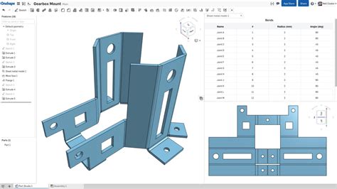 Onshape Intros Sheet Metal Design Next Update Architosh
