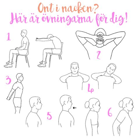 Ont i nacken övningar