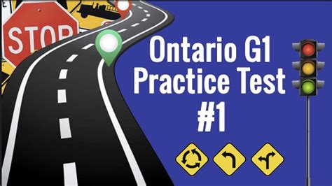 Ontario G1 Practice Test Part 3 Rules Canadian Driver Knowledge