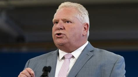 Ontario Premier Doug Ford asks Bank of Canada to halt rate hikes