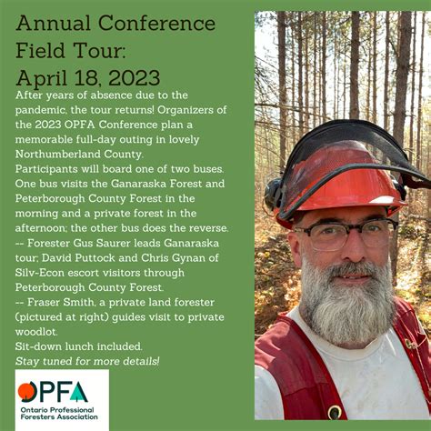 Ontario Professional Foresters Association What …