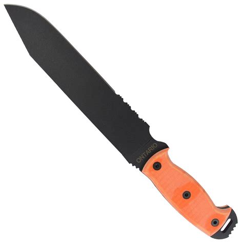 Ontario Ranger Series RD 9 Serrated Knife camouflage.ca