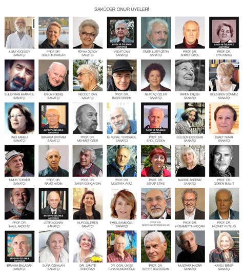 Onur Üyeleri. 