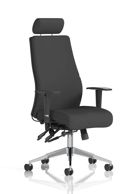 Onyx Ergo Posture Chair With Headrest – Dynamic Office Solutions