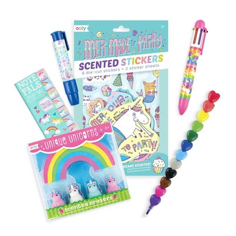 Ooly Oh My! Unicorns & Mermaids Happy Pack - 25 Pieces …