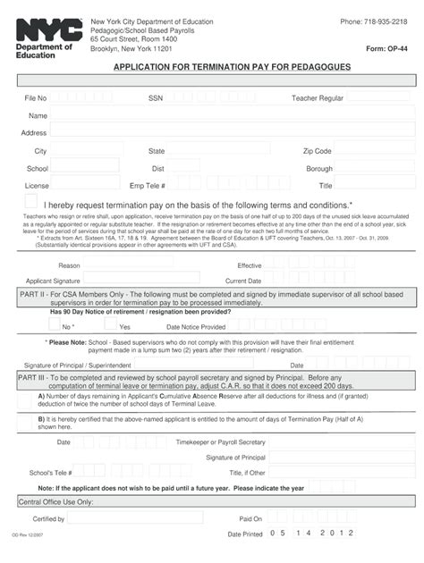 Op44 Form Fill Out and Sign Printable PDF Template signNow