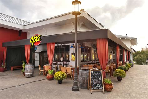 Opa taverna orlando. On-Site Catering Service. Outdoor Function Area. Valet Parking. Wireless Internet/Wi-Fi. Features. Max Number of People for an Event: 550. Host your event at Taverna Opa Orlando in Orlando, Florida with Parties from $2,250 to $3,750 for 50 Guests. Eventective has Party, Meeting, and Wedding Halls. 