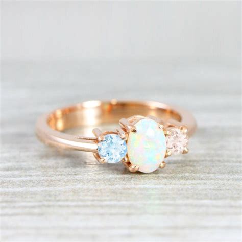 Opal And Morganite Ring - Product analysis