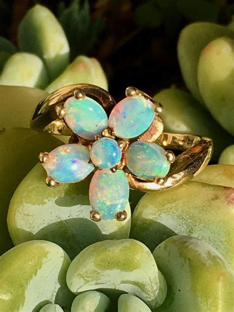 Opal Yellow Gold 14k Engagement & Wedding Jewelry - eBay