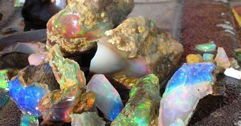 The most famous Iocations of precious opal in 
