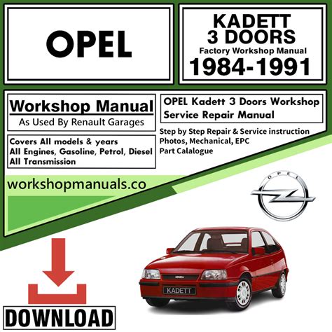 Opel kadett 1984 1991 repair service manual. - Instruction manual for exmark lazer xs 60 lawn mower.