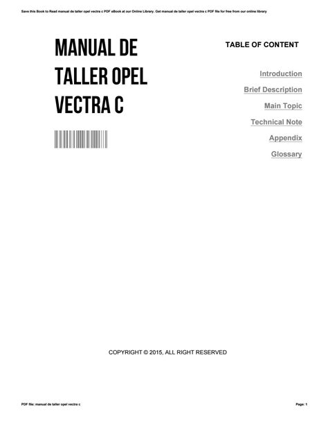 Opel vectra c manual de taller. - Global playing in der literatur: ein versuch  uber die neue weltliteratur.