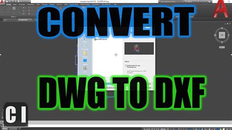 Open, insert, convert, and save DWG and DXF (AutoCAD) drawings