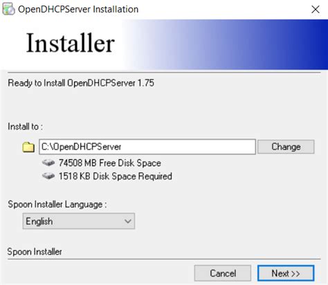 Open DHCP Server Windows/Linux Discussion - SourceForge