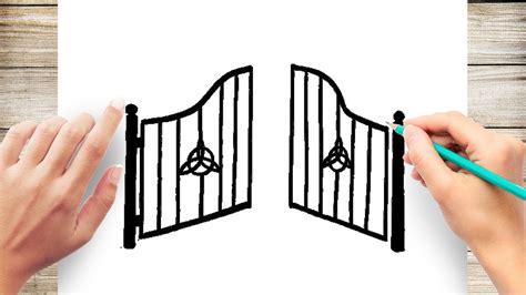Open Gate Drawing