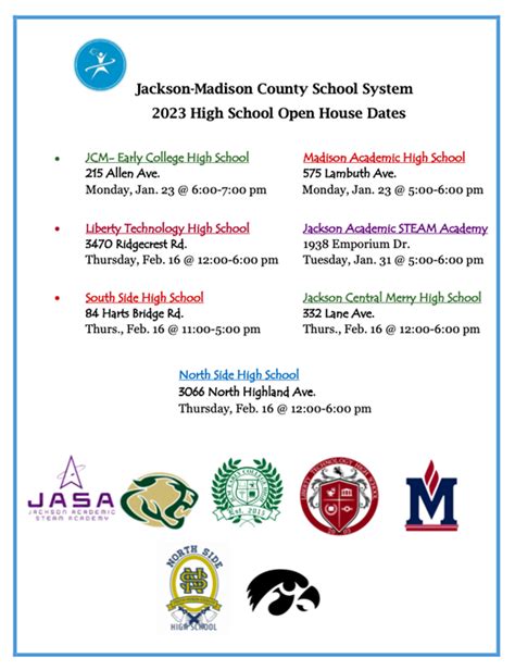 Open House Dates – Niwot High School