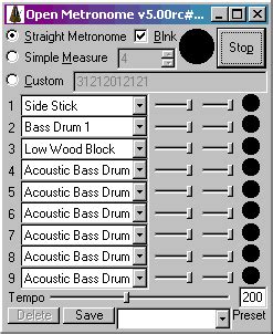 Open Metronome download.