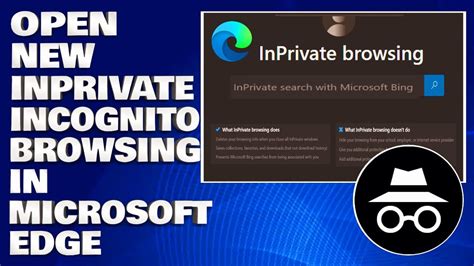 Open New InPrivate Browsing Window in Microsoft …