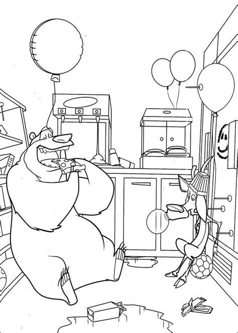 Open Season001 (10) Coloring Page for Kids - Free Open Season …