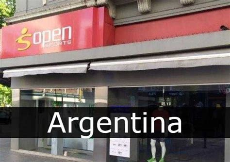 Open Sports en Argentina - Sucursales