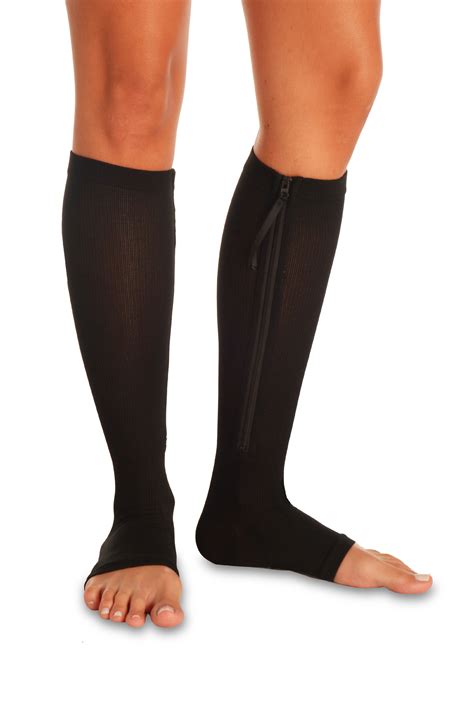 Open Toe Compression Socks & Stockings