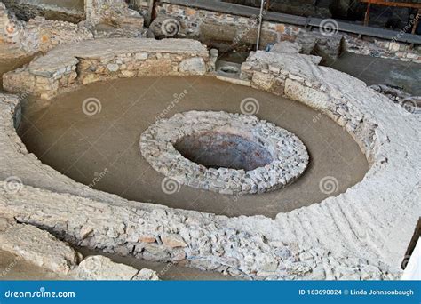 Open Well in an Archaeological Excavation in Athens, Greece Editorial