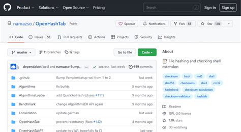 Open hash tab.  As OpenHashTab is a powerful open source extension for Windows that allo...