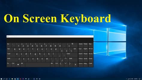 1. Keyboard Shortcut to Toggle On-Screen Keyboard. Press W