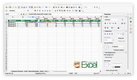 Open office excel. Calc is the spreadsheet application of Apache OpenOffice, a free and open source office suite. It offers a range of advanced functions, natural language formulas, data analysis tools, and collaboration features for storing and managing your data. You can save your spreadsheets in OpenDocument, Excel, or PDF formats, and import or export them from Microsoft Excel. 
