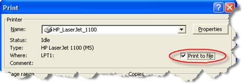 Open prn file in word