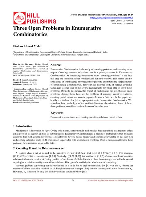 Open problems in combinatorics. grouptheory.  Unfortunately, the automa...
