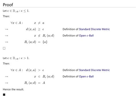 Open set in metric space - Mathematics Stack Exchange