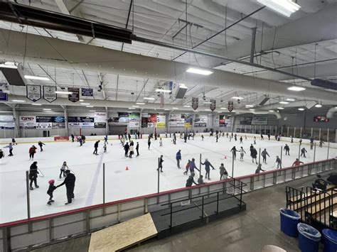 Open skate centennial ice arena.  Open to the public.  Goalies are free.  Cente...