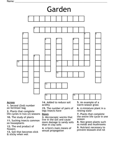 Garden structure is a crossword puzzle clue. Clue: Garden str