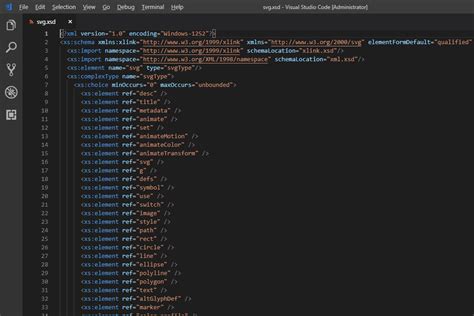 Open xsd in visual studio.  When i tried t Don't waste time with JSON formatters Format J...