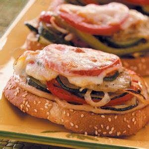 Open-Faced Garden Veggie Sandwiches Recipe: How …