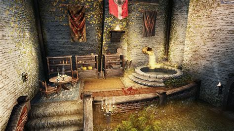 Open-air bath in cities - Yukemuri Skyrim SSE - Nexus Mods