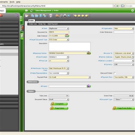 OpenBravo for Windows